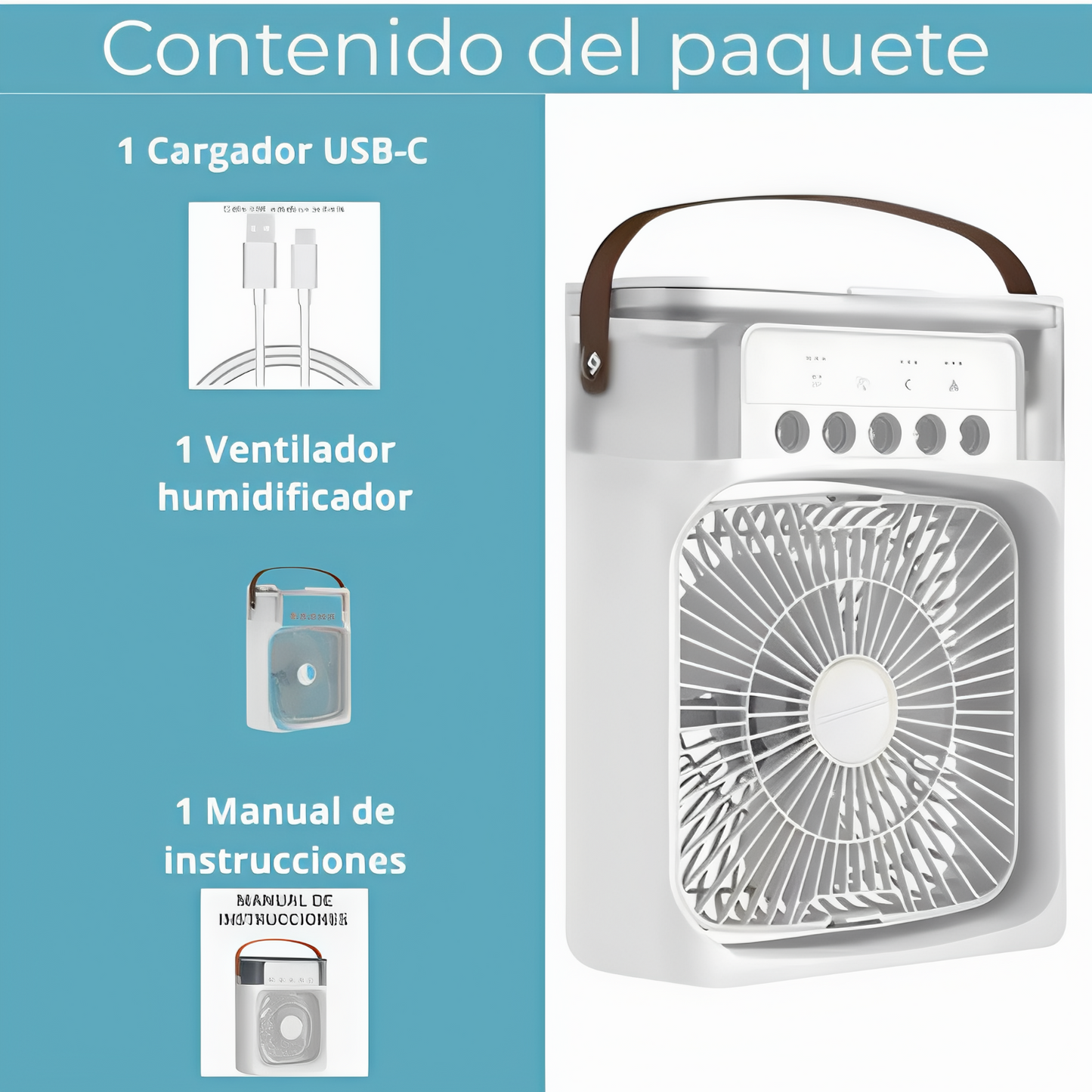 Ventilador humidificador Coolwave