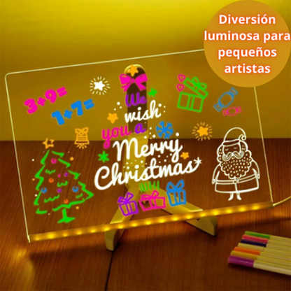 Glowpad kids Pizarra led creativa infantil