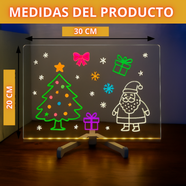 Glowpad kids Pizarra led creativa infantil