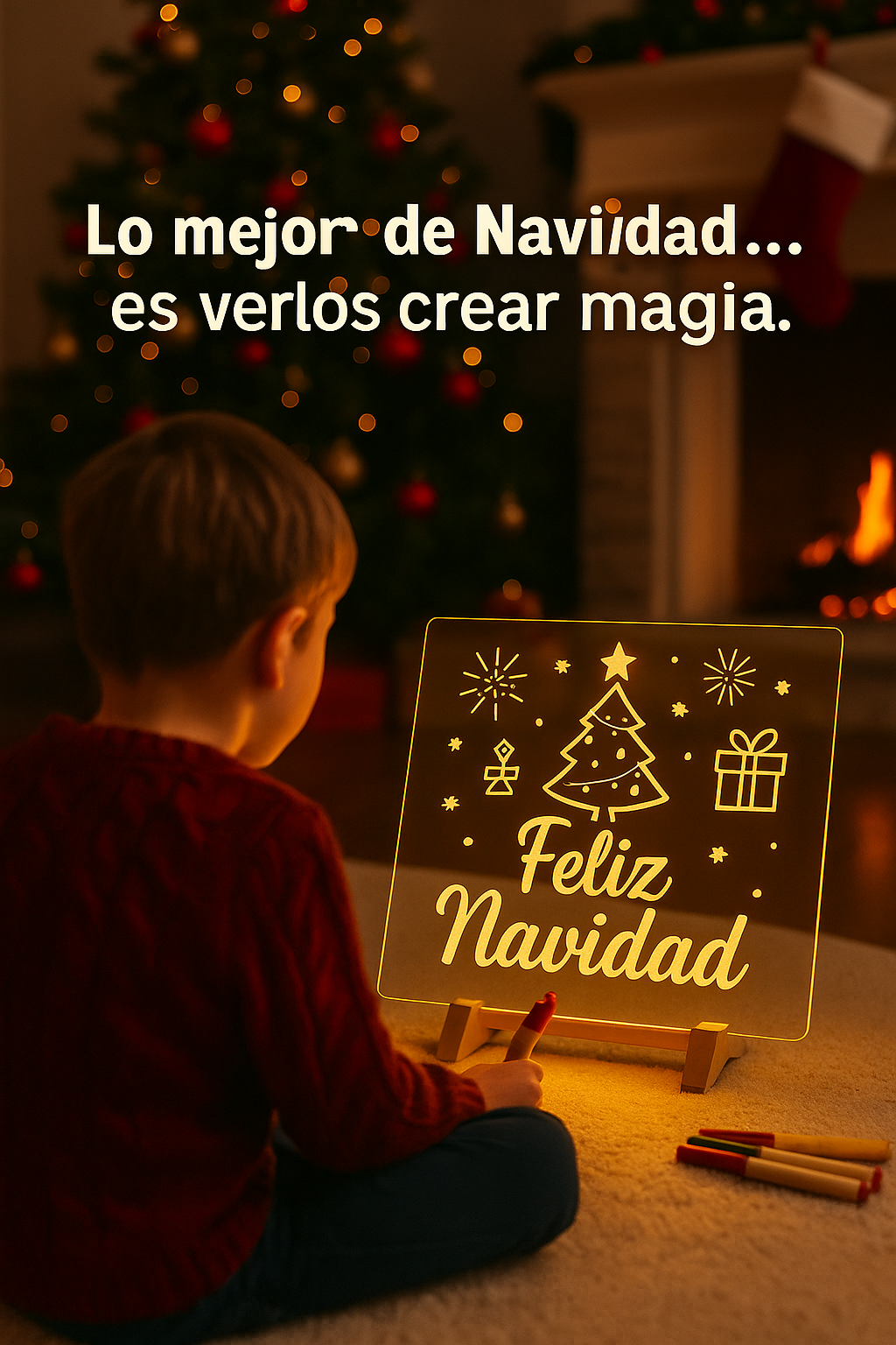 Glowpad kids Pizarra led creativa infantil