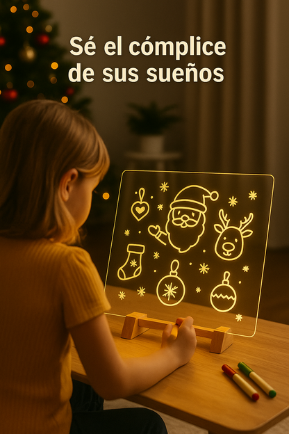Glowpad kids Pizarra led creativa infantil